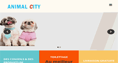 Desktop Screenshot of alimentation-animal-city.fr